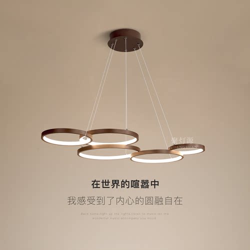 高级感led餐厅灯现代风客厅吊灯