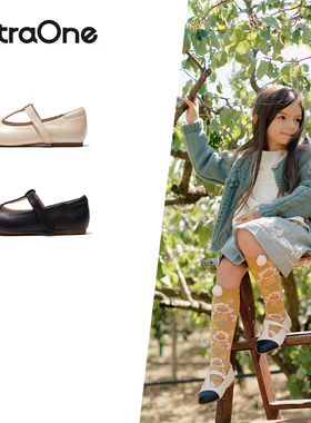 ExtraOne澳洲真皮儿童小香风公主鞋春秋软底舒适女童小皮鞋#210