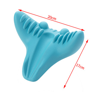 厂家直供颈椎按枕成人颈椎放松牵引枕头便携脖子头部按器现货