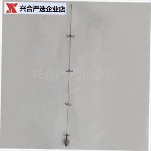 甲鱼枪专用小圆钩子鳖工具配件不上绣王八钩打抗V弯折锚鱼甲鱼钩,