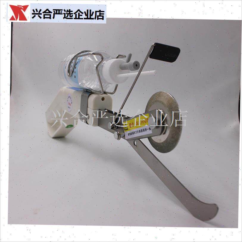商用电动a绞打碎肉机切片切丝机定向磨刀神器圆形刀片配件磨刀石,
