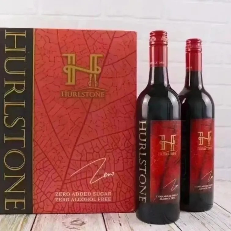 澳大利亚进口经酒赫尔斯顿零度葡萄汁芭翠缇香萃红无醇酒精起泡酒