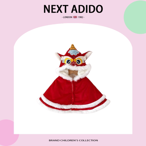 婴幼儿新年款斗篷宝宝过年披风