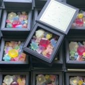 AaronHouse现货日本Wokashi宝石碎琥珀糖 夜星空寒天手工制作礼盒