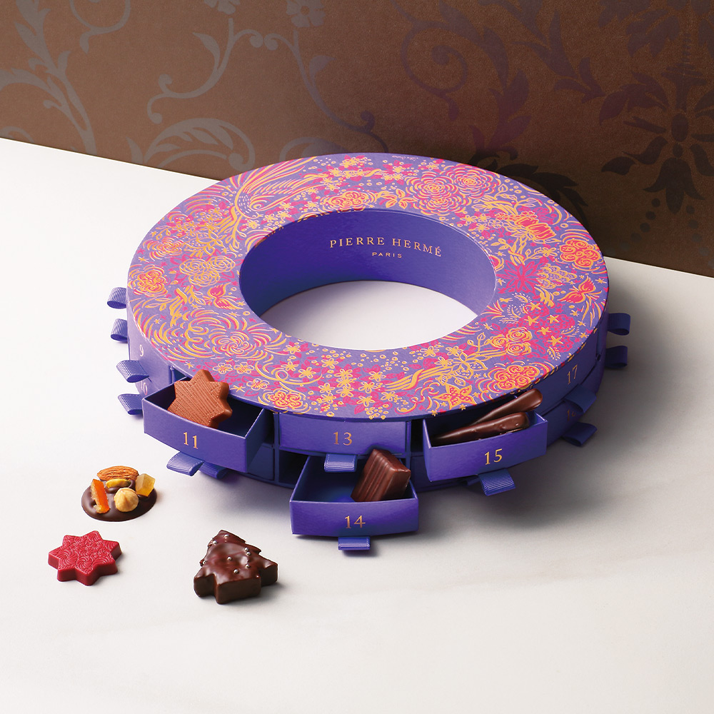 推荐 日本2025圣诞奢华PIERRE HERME PARIS圣诞日历梦幻的伊甸园