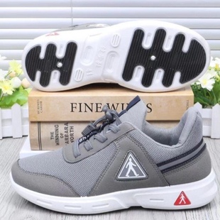 舒适男女情侣鞋 2025新款 软底防滑耐磨运动鞋 网面透气休闲鞋 健步鞋