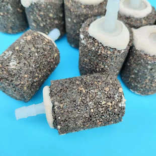 气饼沙头气泡石增氧泵气盘水产养殖砂盘软管打氧机粗砂曝气石砂头