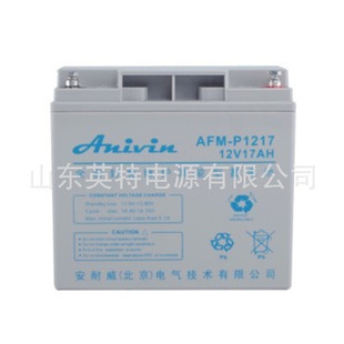 销售ANIVIN 12V17AH 安耐威蓄电池AFM-P1217 UPS不间断电源蓄电池