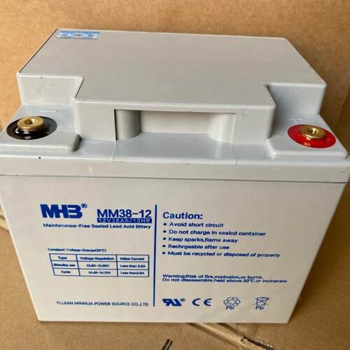 MINHUA蓄电池12V38AH  MS38-12直流屏消防 /UPS/EPS储能电源