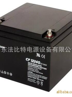 VISION阀控式蓄电池CP12240含税运12V24Ah电池 全新质保1年