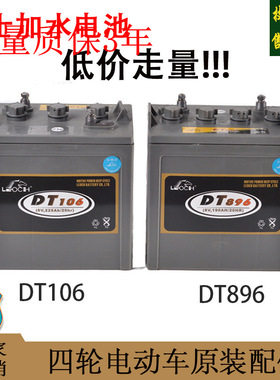 玛西尔观光车电瓶理士加水铅酸蓄电池DT896DT106高尔夫球车