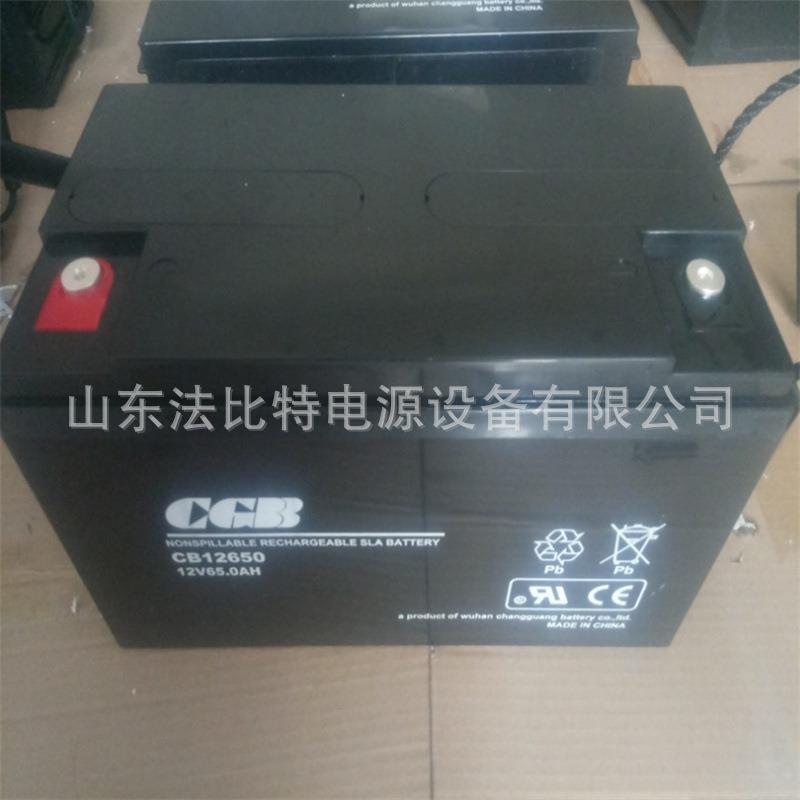 CGB免维护蓄电池CB12650武汉12V65Ah UPS不间断电源