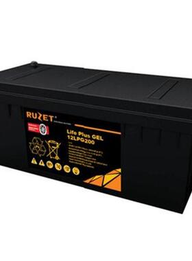 RUZET铅酸蓄电池12v200Ah 12LPG200 UPS/EPS直流屏不间断电源