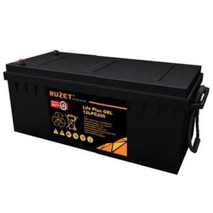 RUZET铅酸蓄电池12v200Ah EPS直流屏不间断电源 12LPG200 UPS