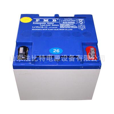 铅酸蓄电池LCPA38-12上海汤浅12V38Ah应急消防 UPS不间断电源