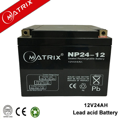现货Matrix矩阵蓄电池12V