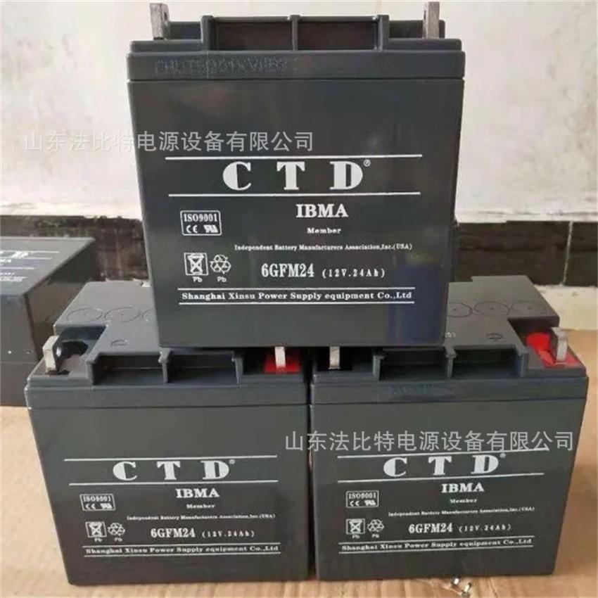 铅酸蓄电池6GFM24应急消防12V24Ah UPS不间断电源 全新质保
