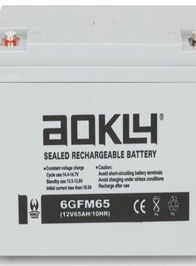 6-GFM-65 免维护电瓶 飞机升降导航系统应急电