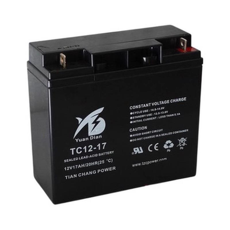 蓄电池TC12-17 CTP无模组免维护电瓶 通信基站应急电