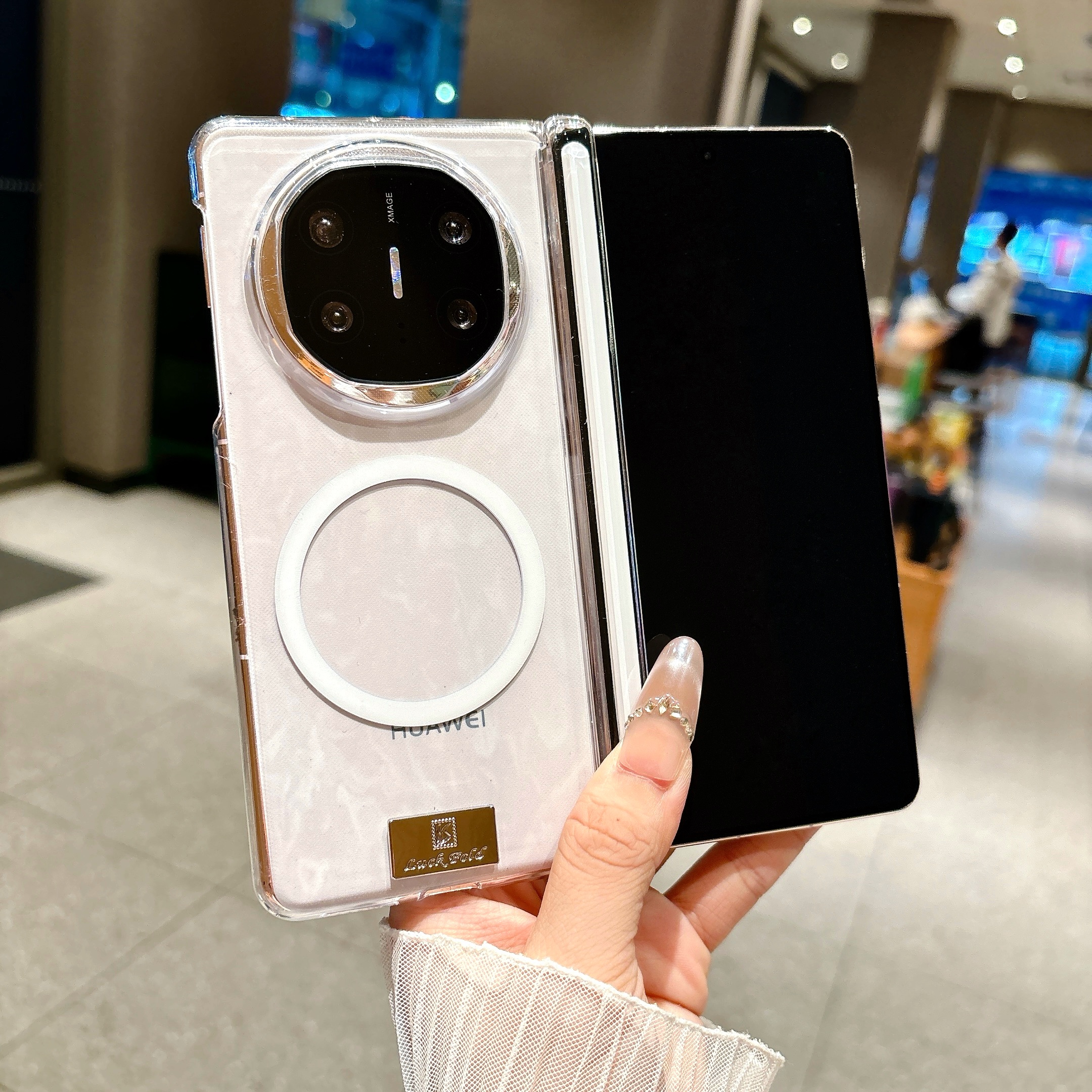 超薄透明磨砂适用华为matex7