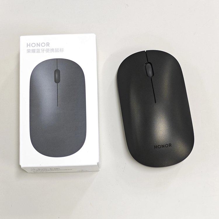 荣耀蓝牙便携鼠标 贴合手部 舒适握资 快速配对 纯蓝牙便携外设