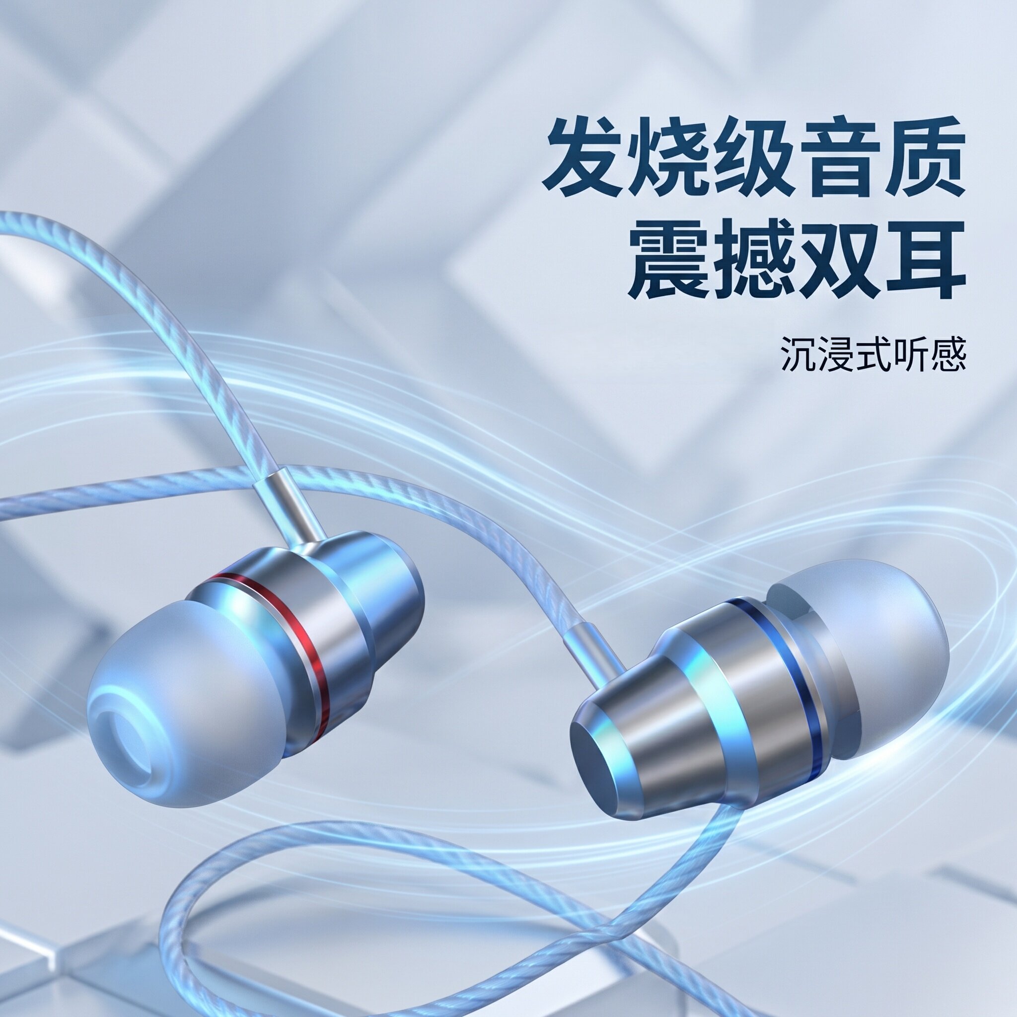 圆孔耳机入耳式重低音typec接口线控适用于OPPO华为vivo安卓通用