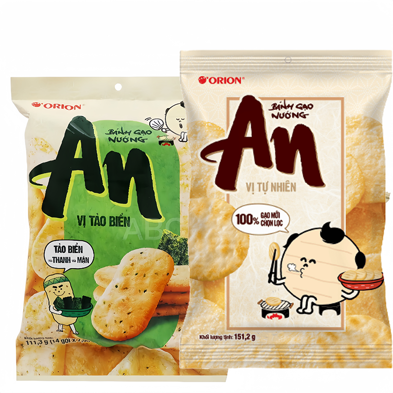 好丽友仙贝米饼独立包装膨化饼干
