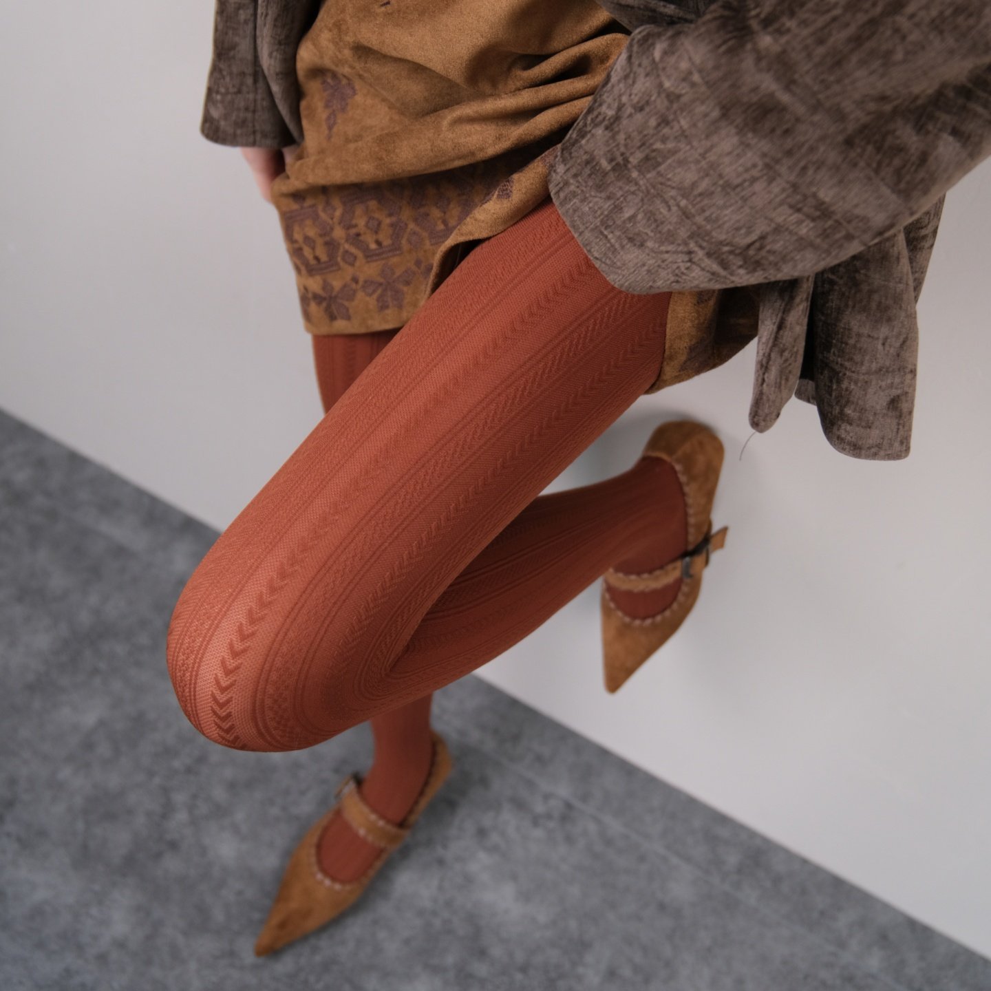 馆藏复刻织法麦穗竖条纹焦糖色连裤袜法式优雅显瘦,女士内衣/男士内衣/家居服,连裤袜/打底袜,淘宝优惠券,粉丝福利购,淘宝优惠卷