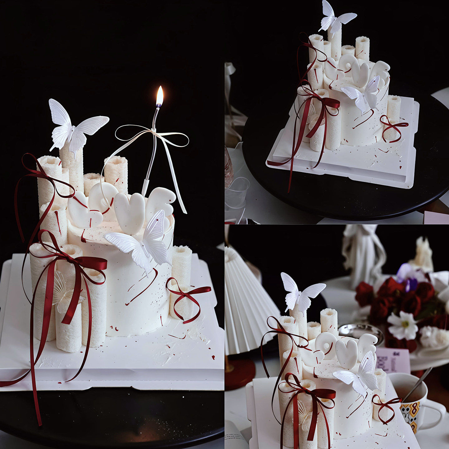 佳妍2.14情人节网红烘焙蛋糕装饰摆件LOVE翻糖切模幻彩蝴蝶插件,节庆用品/礼品,蛋糕/烘焙装饰用品,淘宝优惠券,粉丝福利购,淘宝优惠卷