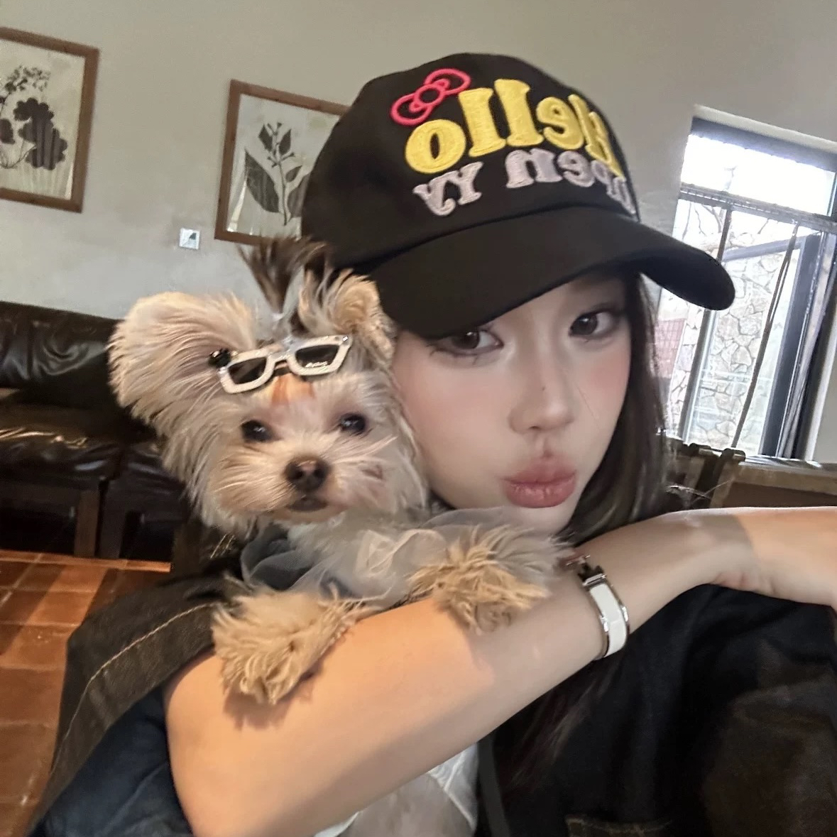 韩国小众全昭弥同款kt棒球帽