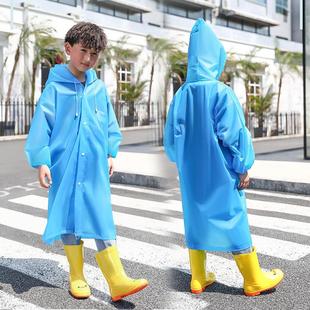 雨衣一次性長款 兒童可背書包女童男童成人小孩雨披 全身加厚便攜式