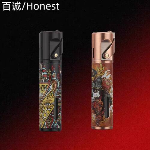 百诚充气防风防风打火机金属耐用