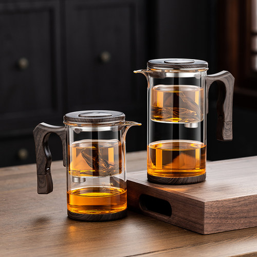 磁吸飘逸杯泡茶壶茶水分离