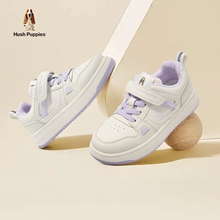 软底中大童跑步休闲防滑休闲运动鞋 女童小白鞋 儿童板鞋 暇步士童鞋