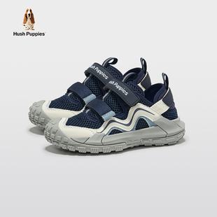 网面透气沙滩包头女童中大童运动鞋 男童夏季 子 儿童凉鞋 暇步士童鞋