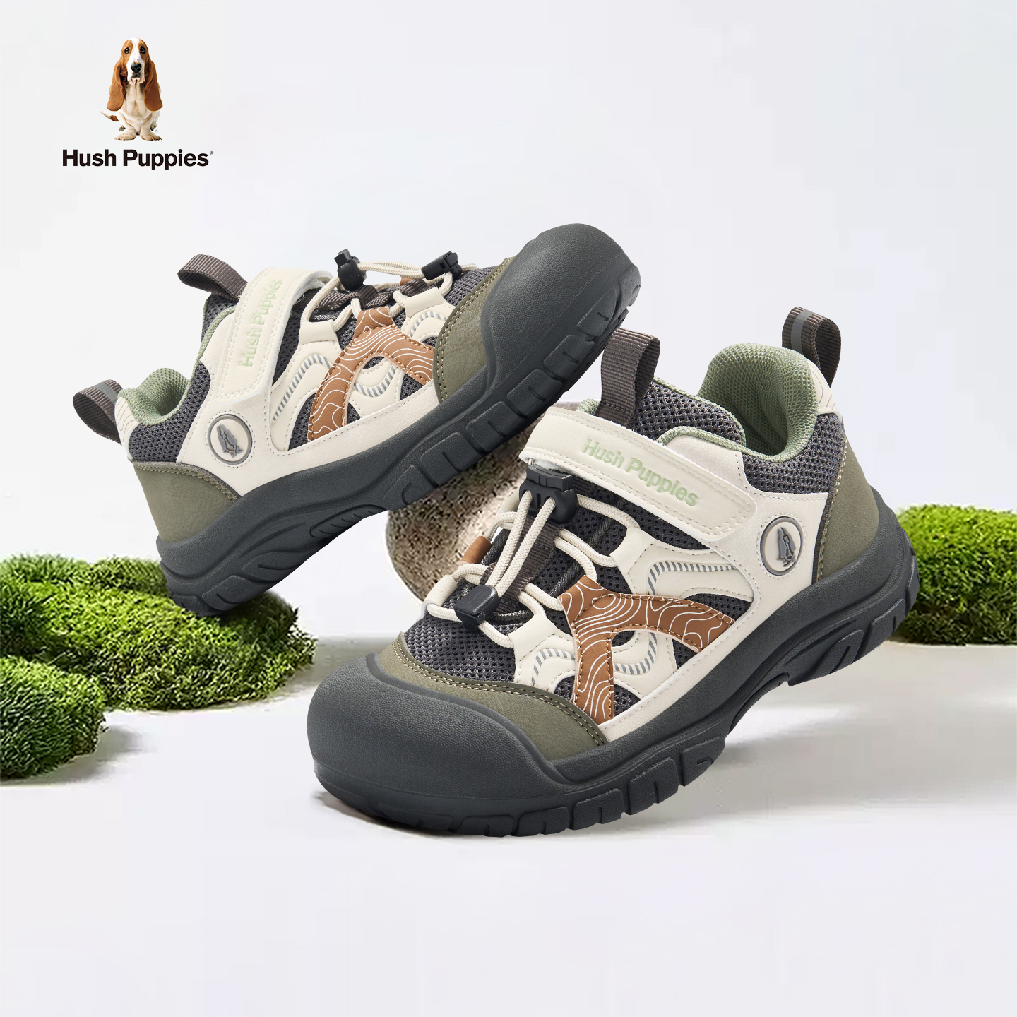 暇步士童鞋儿童鞋子男童运动鞋秋季新款青少年网面跑步暴走休闲鞋