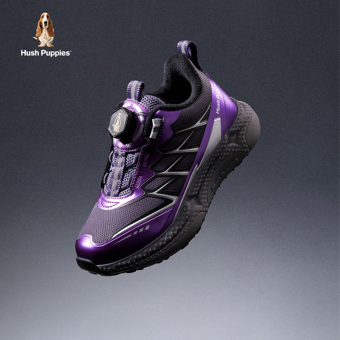 暇步士儿童运动鞋加绒保暖