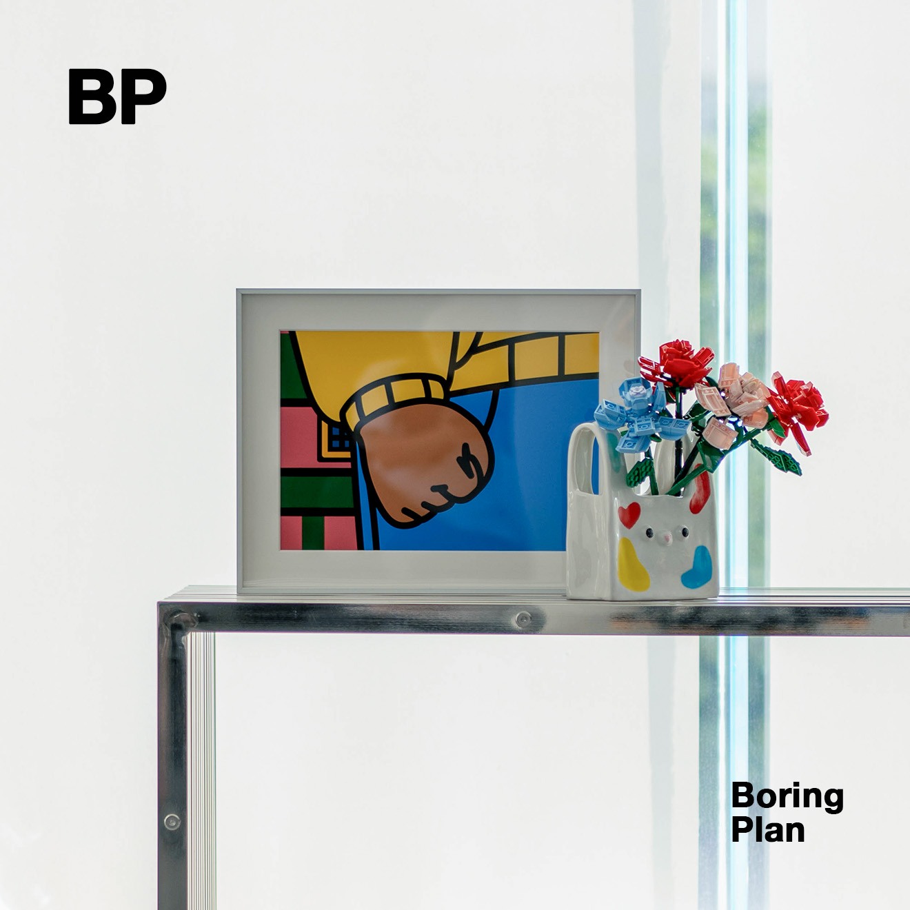 无聊计划 书房创意胖虎装饰画潮流艺术挂画个性餐厅边柜桌面摆件