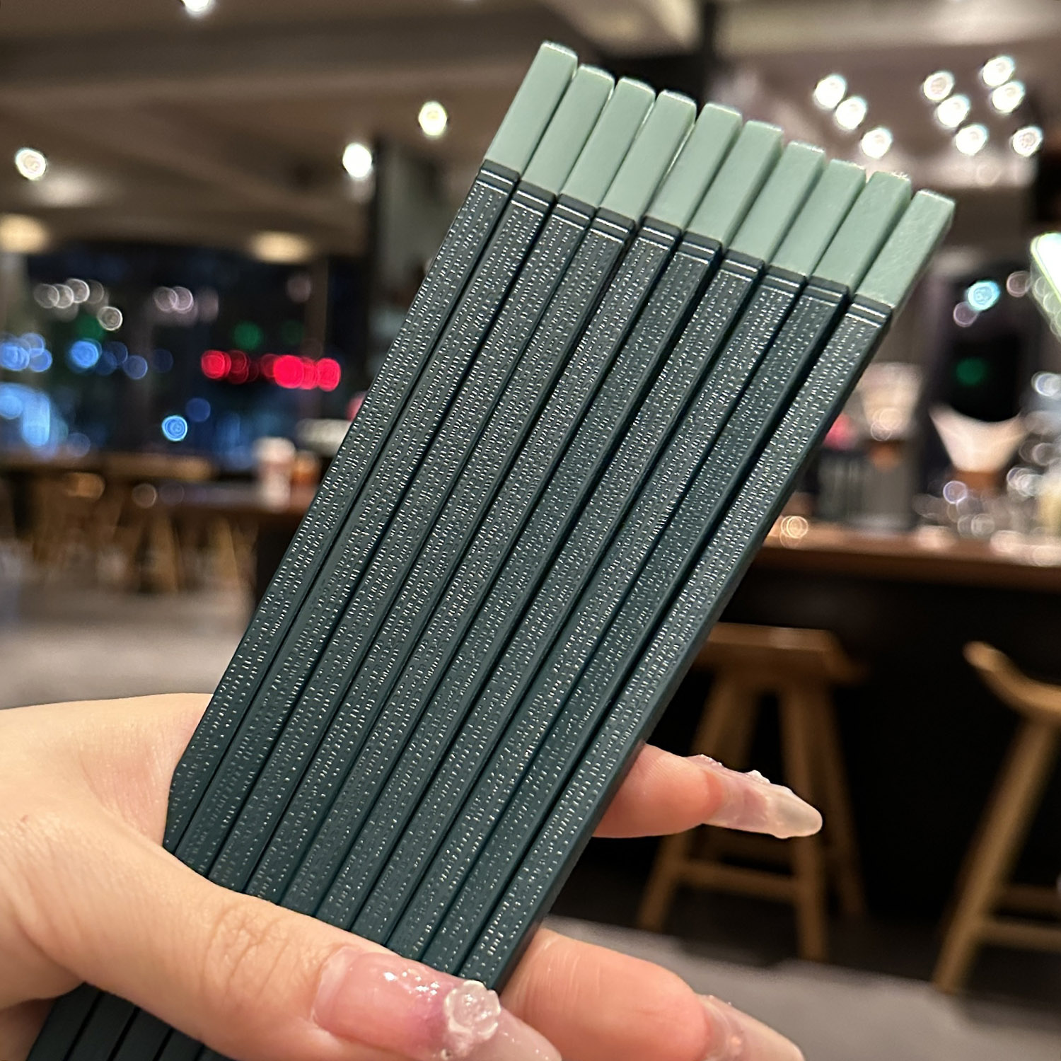 家用合金筷子防滑耐高温