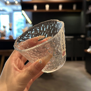 【初秋锤纹杯】满满复古感 锤纹冰川杯品茗杯水杯威士忌酒杯杯子