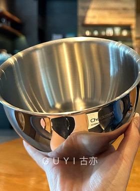 多用碗1810不锈钢单层实心碗加厚