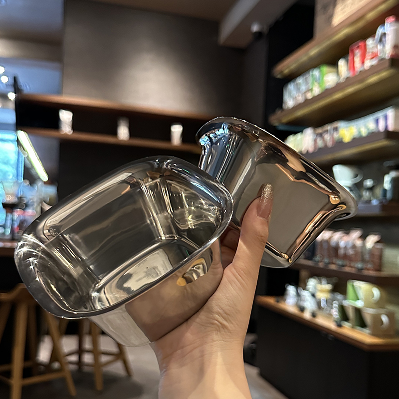 304不锈钢加厚方形碗配菜碗