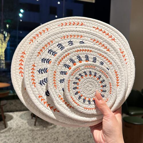 敲可爱~隔热垫家用ins风杯垫碗垫盘垫餐桌垫耐高温防烫专用锅垫