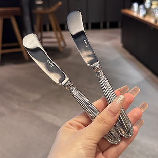 【古亦家·早餐黄油刀】品级316不锈钢果酱刀奶油刀抹酱刀奶酪刀