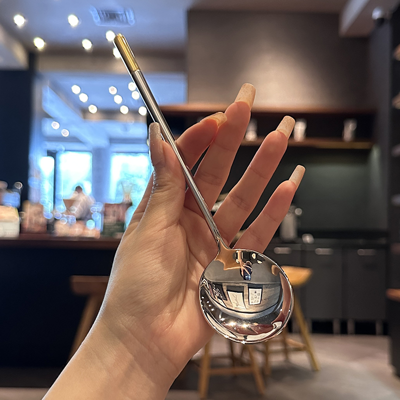 主餐勺304不锈钢吃饭喝汤调羹