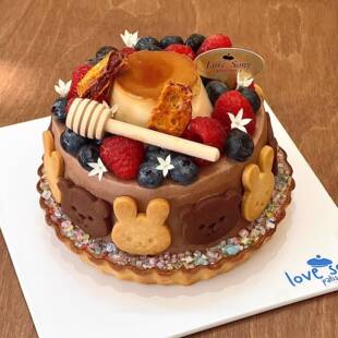 网红秋款米菲兔饼干蜂蜜棒蛋糕装饰可爱miffy米菲小兔子烘焙装扮