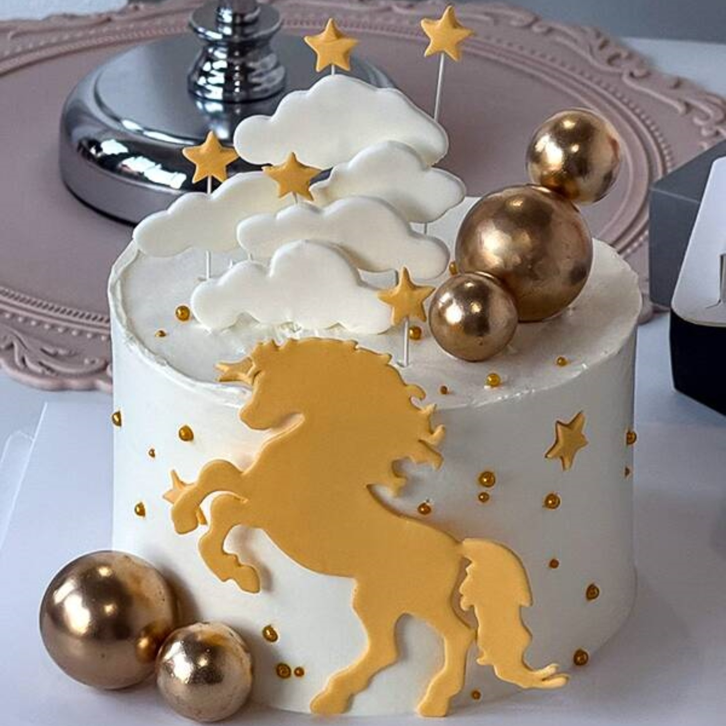 新款翻糖切模马到成功男士爸爸老板生肖马生日蛋糕装饰模具压模