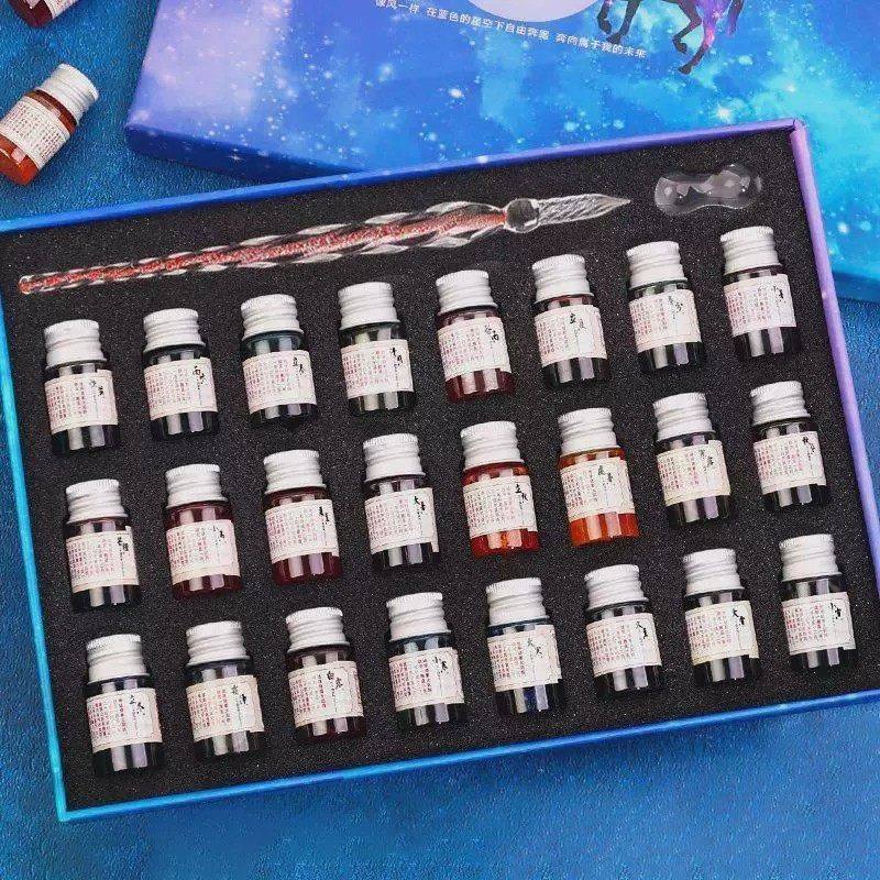 玻璃笔星空蘸水钢笔水晶笔古风彩墨流沙笔学生网红十二星座玻璃笔,文具电教/文化用品/商务用品,其它功能笔,淘宝优惠券,粉丝福利购,淘宝优惠卷