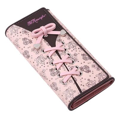 Girl Long Wallet Multi-functional PU Wallets Cartoon Money B
