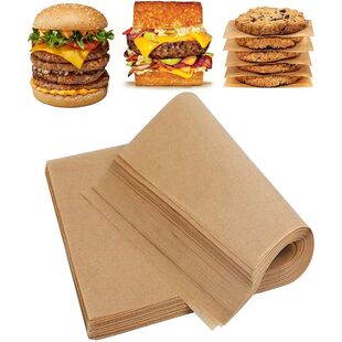 50/100Pcs Parchment Paper Baking Sheets Non-Stick Precut Bak